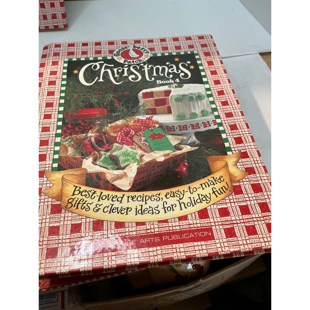 Gooseberry Patch Vintage Y2K Christmas Cookbook Lot Holiday Recipes Crafts Lot 6 - Picture 11 of 16